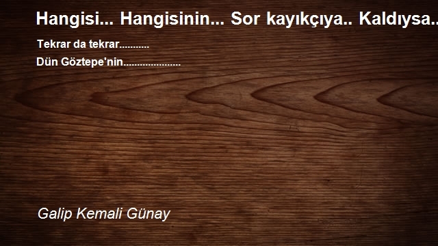 Galip Kemali Günay