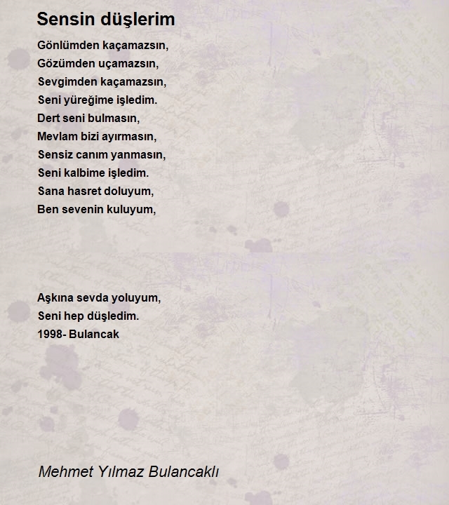 Mehmet Yılmaz Bulancaklı