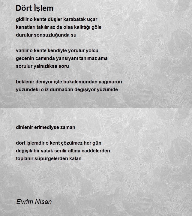 Evrim Nisan