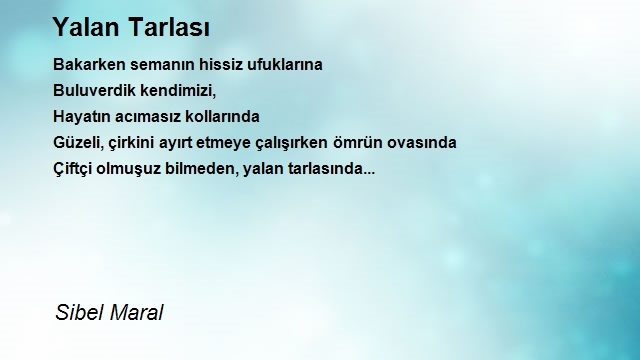 Sibel Maral