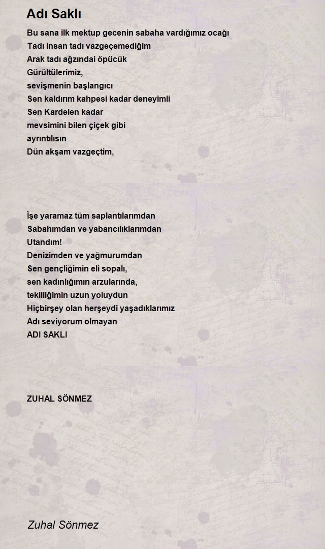 Zuhal Sönmez