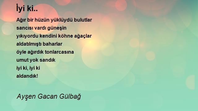 Ayşen Gacan Gülbağ