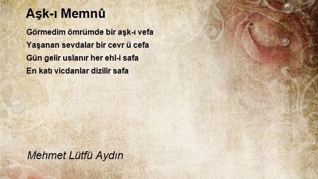 Mehmet Lütfü Aydın