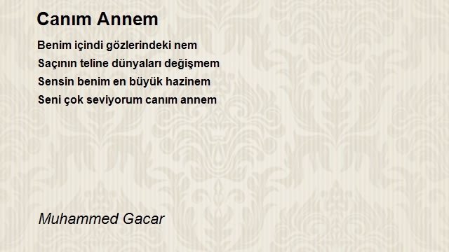 Muhammed Gacar