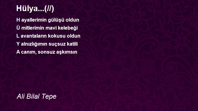 Ali Bilal Tepe