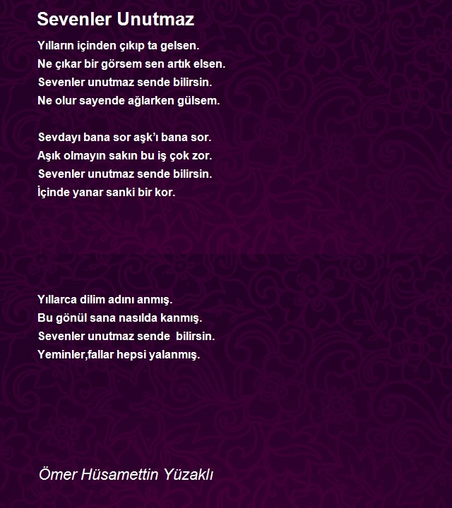 Ömer Hüsamettin Yüzaklı