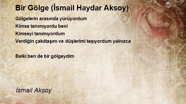 İsmail Aksoy