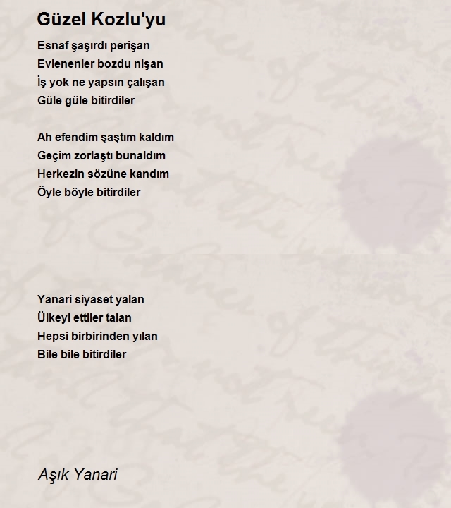 Aşık Yanari