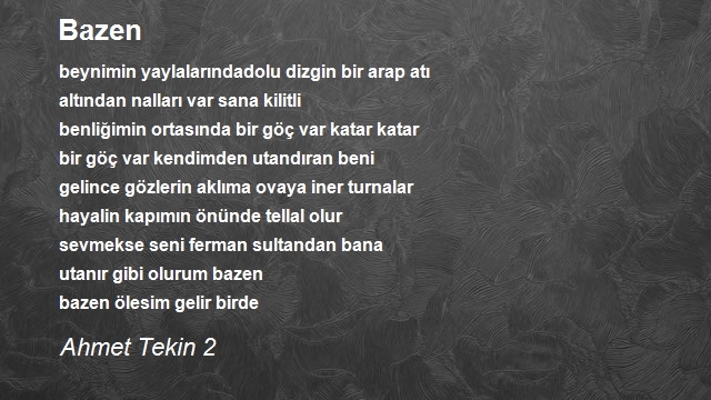 Ahmet Tekin 2