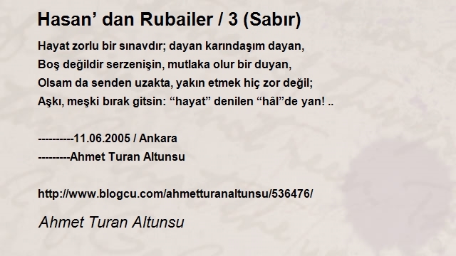 Ahmet Turan Altunsu