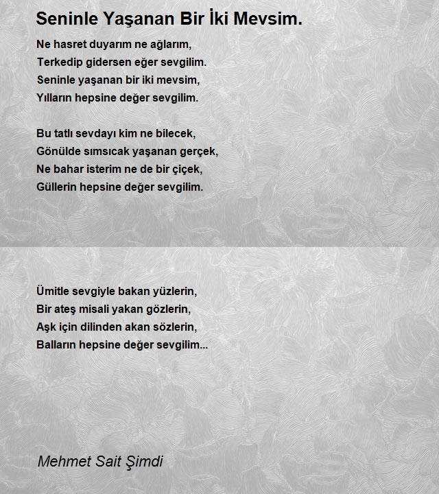 Mehmet Sait Şimdi