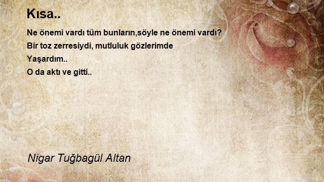 Nigar Tuğbagül Altan