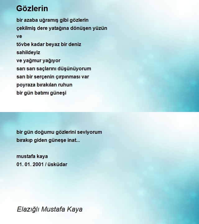 Elazığlı Mustafa Kaya