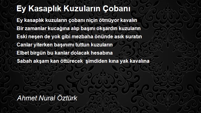 Ahmet Nural Öztürk