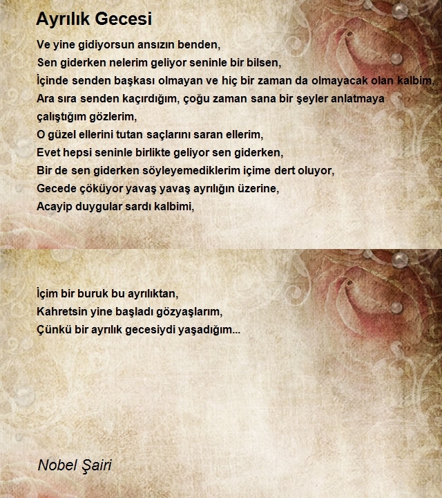 Nobel Şairi