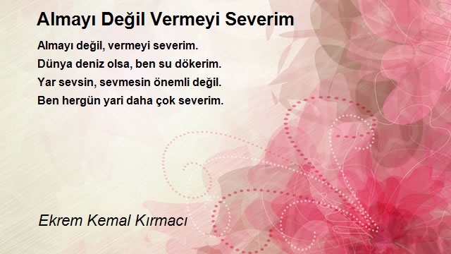 Ekrem Kemal Kırmacı