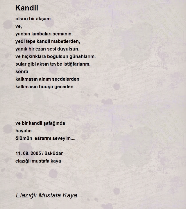 Elazığlı Mustafa Kaya