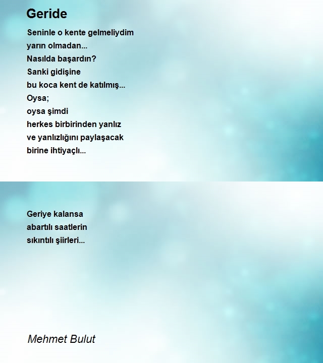 Mehmet Bulut