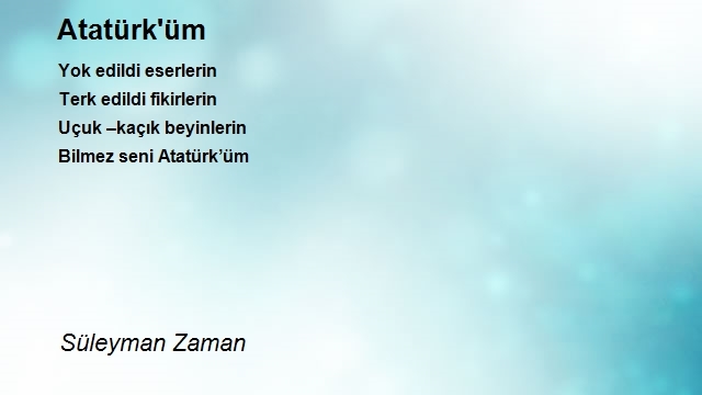 Süleyman Zaman