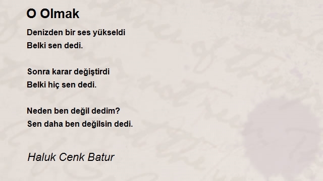 Haluk Cenk Batur