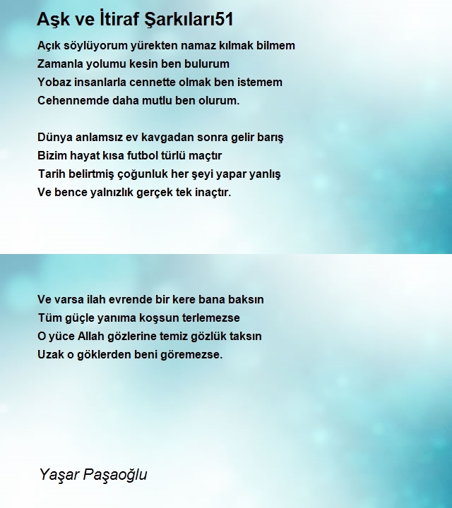 Yaşar Paşaoğlu