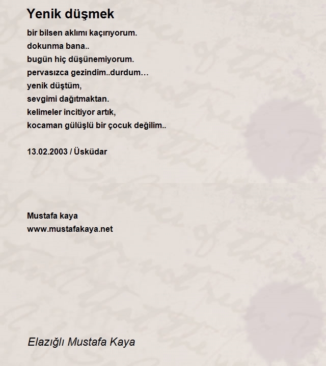 Elazığlı Mustafa Kaya