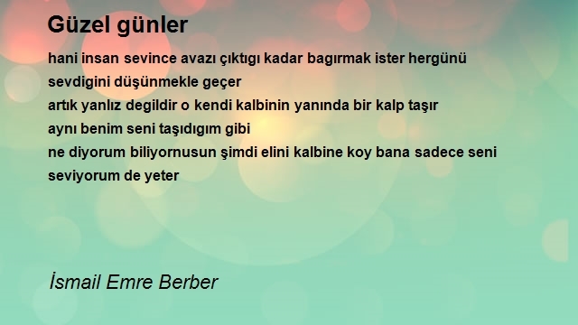 İsmail Emre Berber