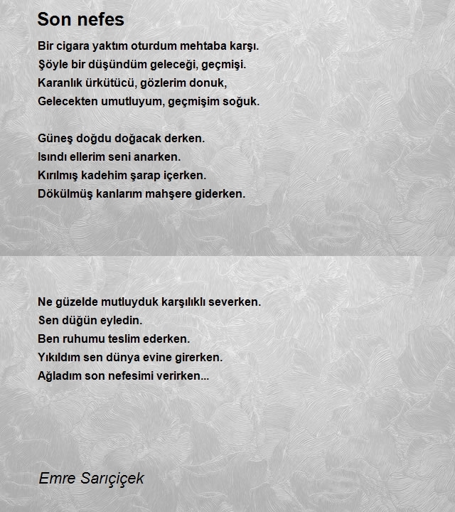 Emre Sarıçiçek