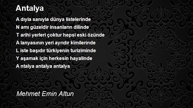 Mehmet Emin Altun