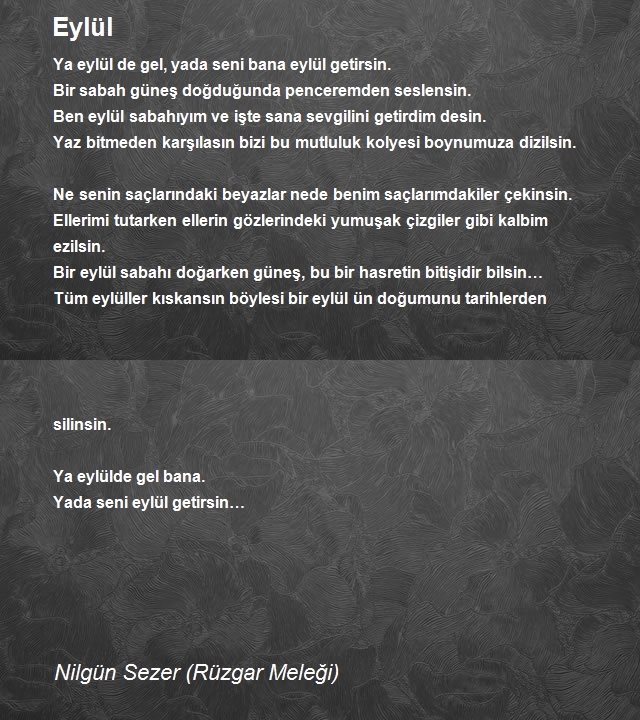 Nilgün Sezer (Rüzgar Meleği)