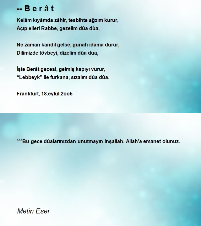 Metin Eser