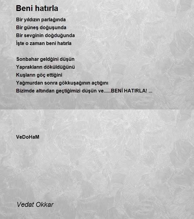 Vedat Okkar