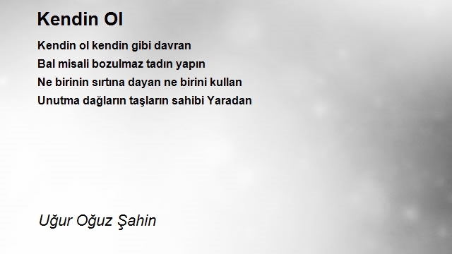 Uğur Oğuz Şahin