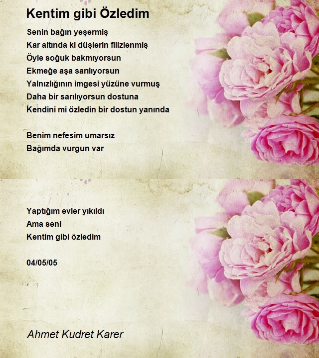 Ahmet Kudret Karer