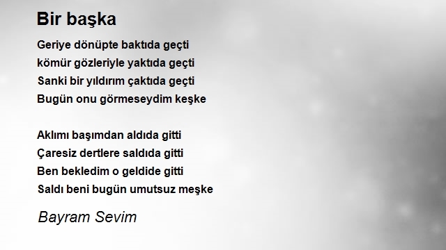 Bayram Sevim