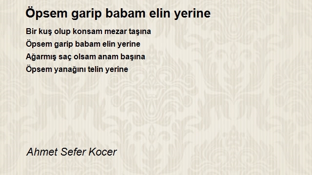 Ahmet Sefer Kocer