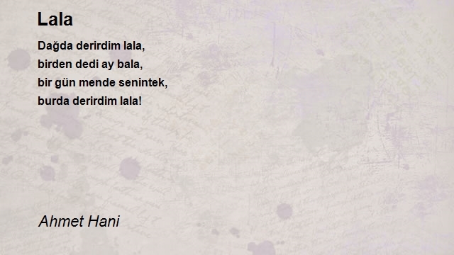 Ahmet Hani