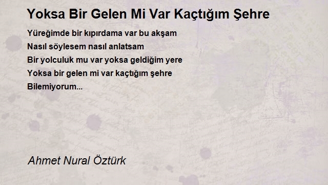 Ahmet Nural Öztürk