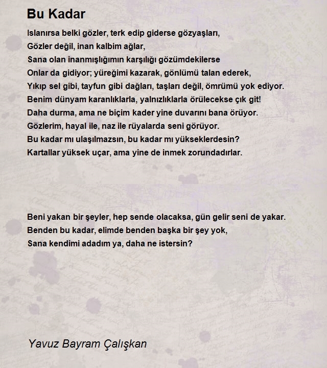 Yavuz Bayram Çalışkan