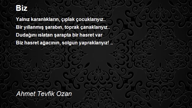 Ahmet Tevfik Ozan