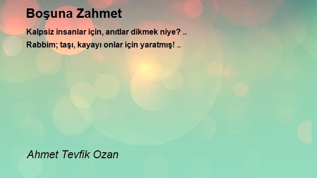 Ahmet Tevfik Ozan