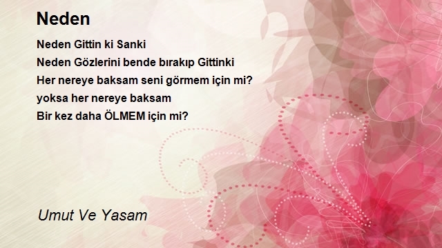 Umut Ve Yasam