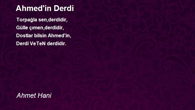 Ahmet Hani