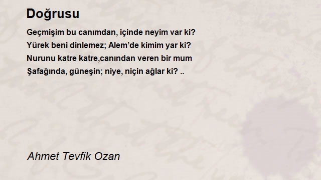 Ahmet Tevfik Ozan