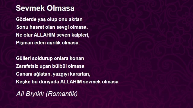 Ali Bıyıklı (Romantik)