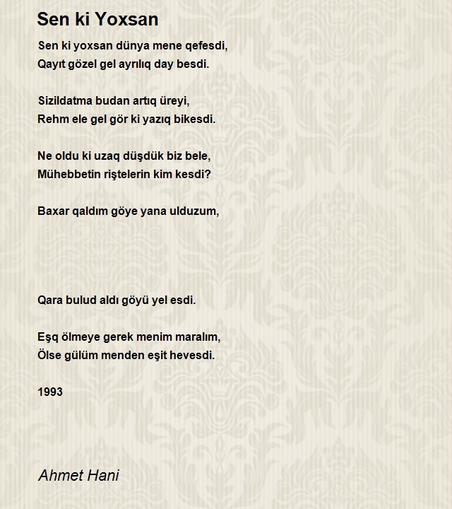 Ahmet Hani