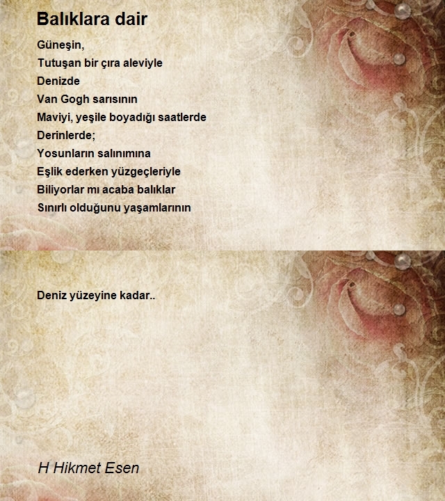 H Hikmet Esen