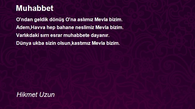 Hikmet Uzun