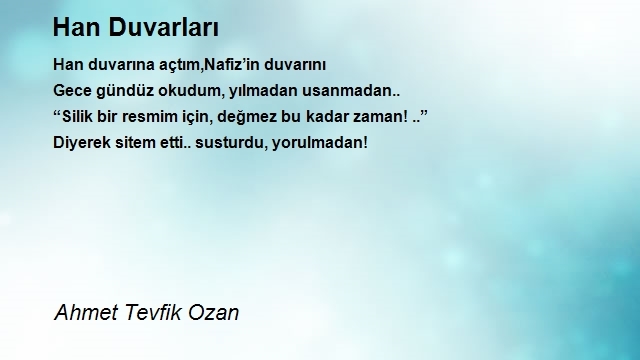 Ahmet Tevfik Ozan