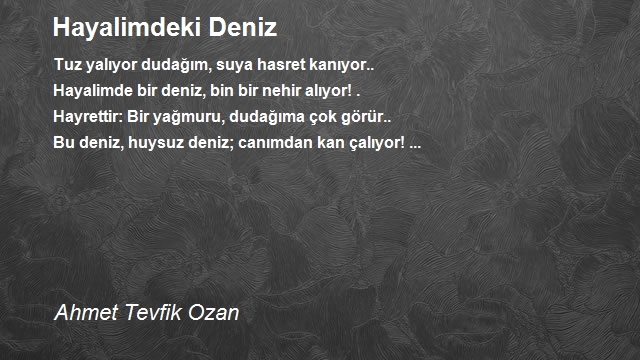 Ahmet Tevfik Ozan